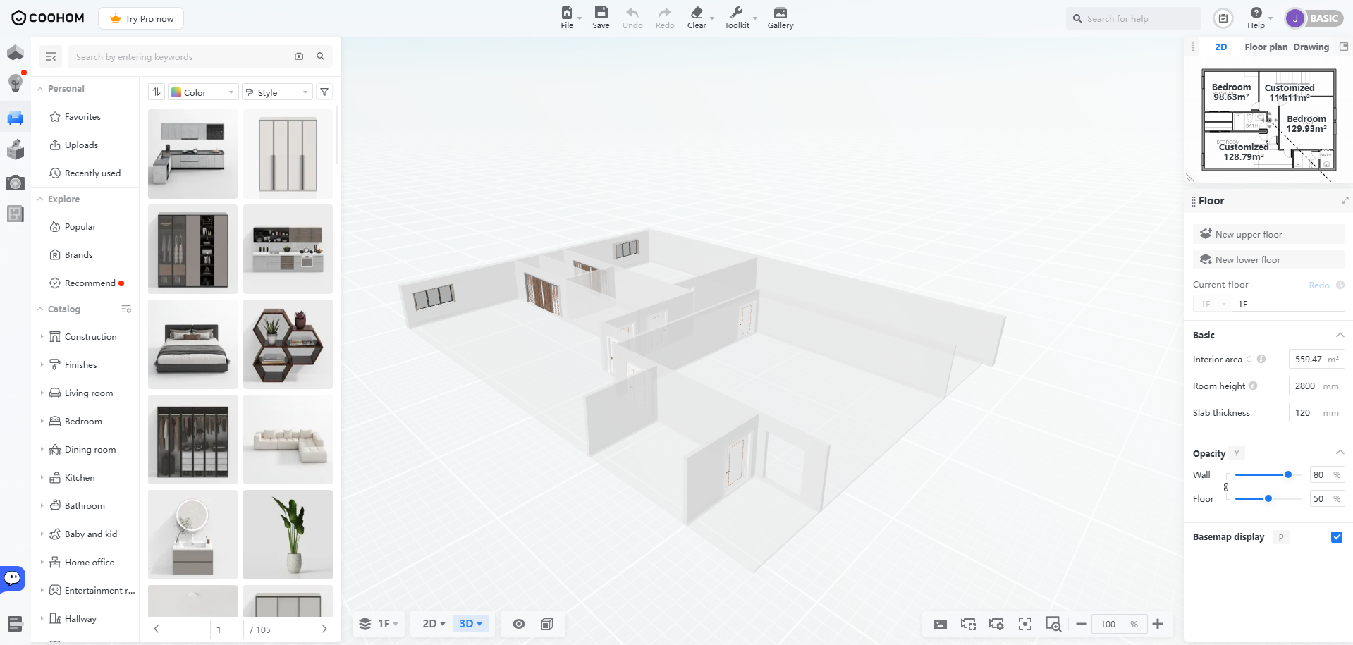 Edição e download personalizados
