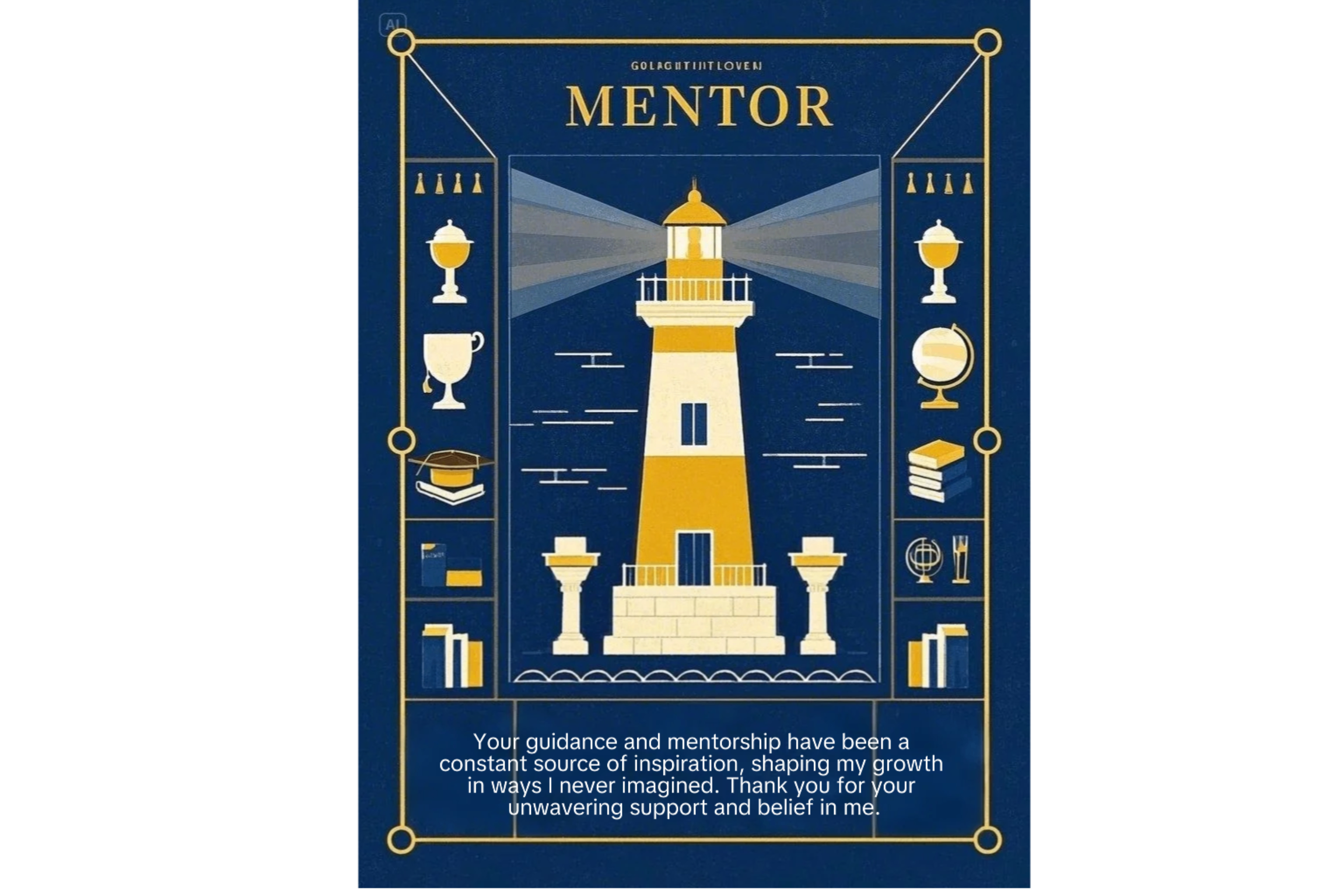 Elegant and sophisticated card