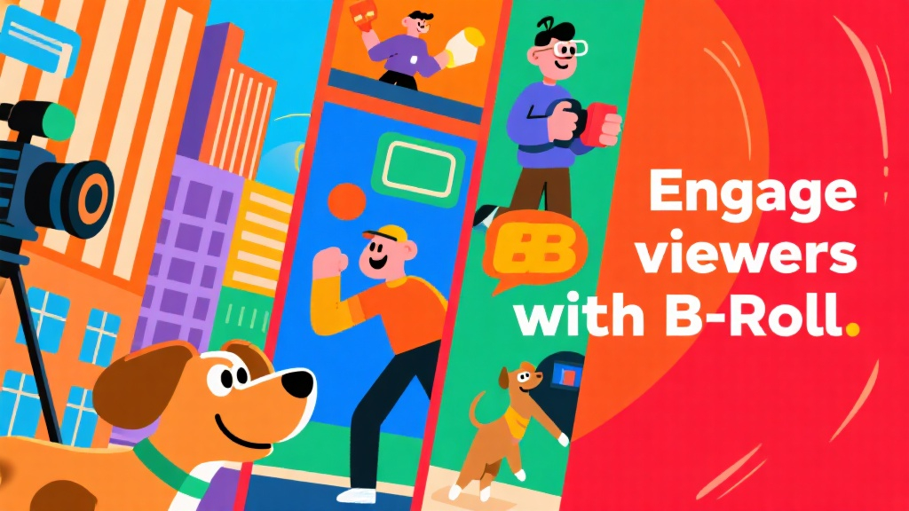 Engaje os espectadores com B-roll