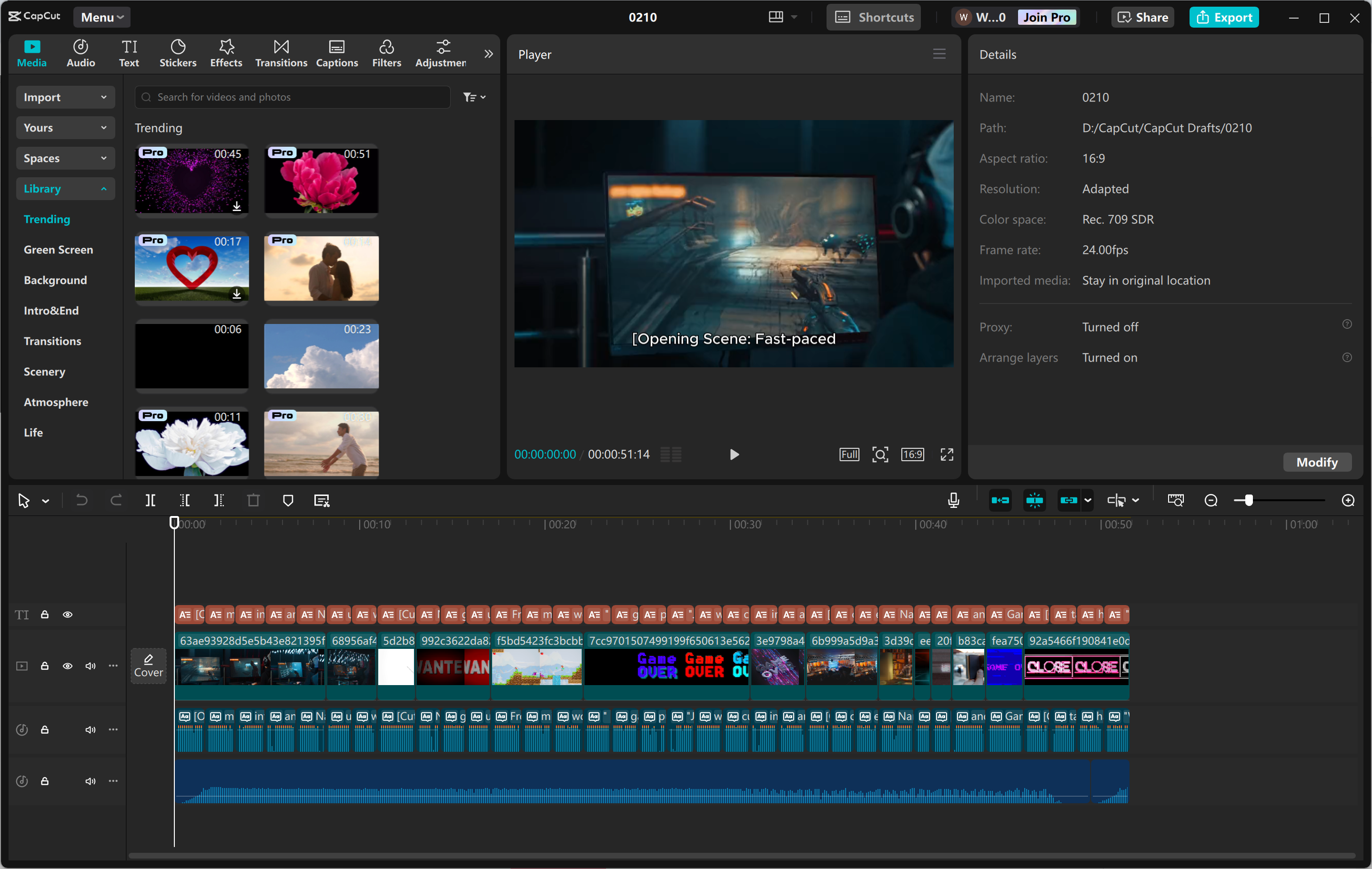 Use engaging visuals and multimedia in CapCut