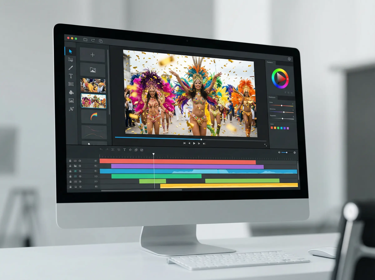 Complete and intuitive online video editor
