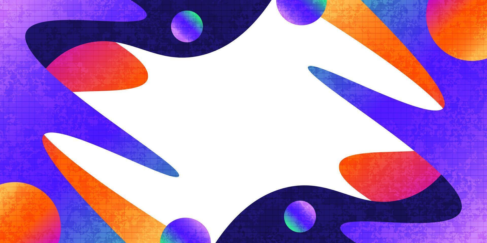 Creative abstract shapes and texture design