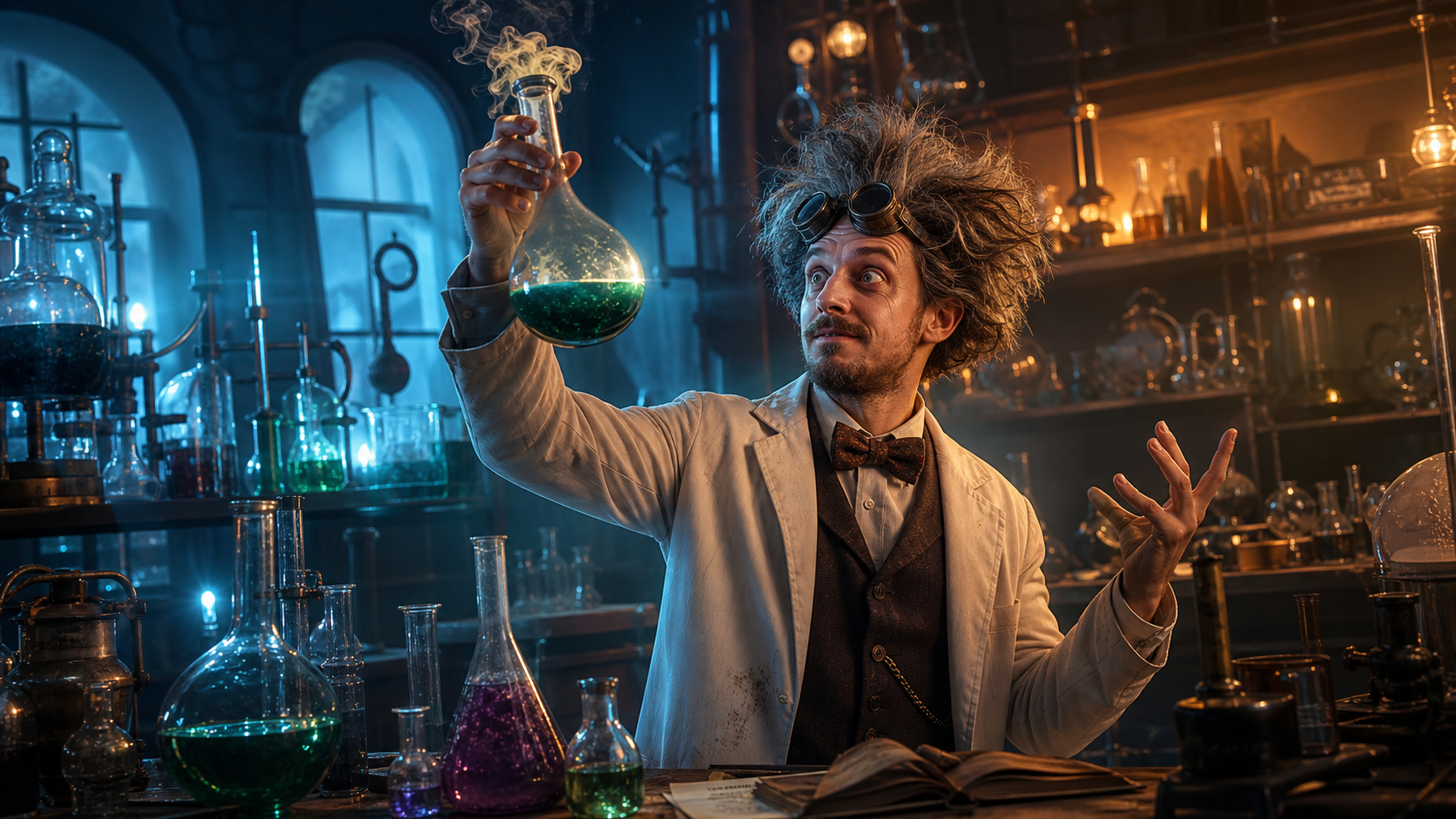 Mad Scientist Filter repräsentatives Bild