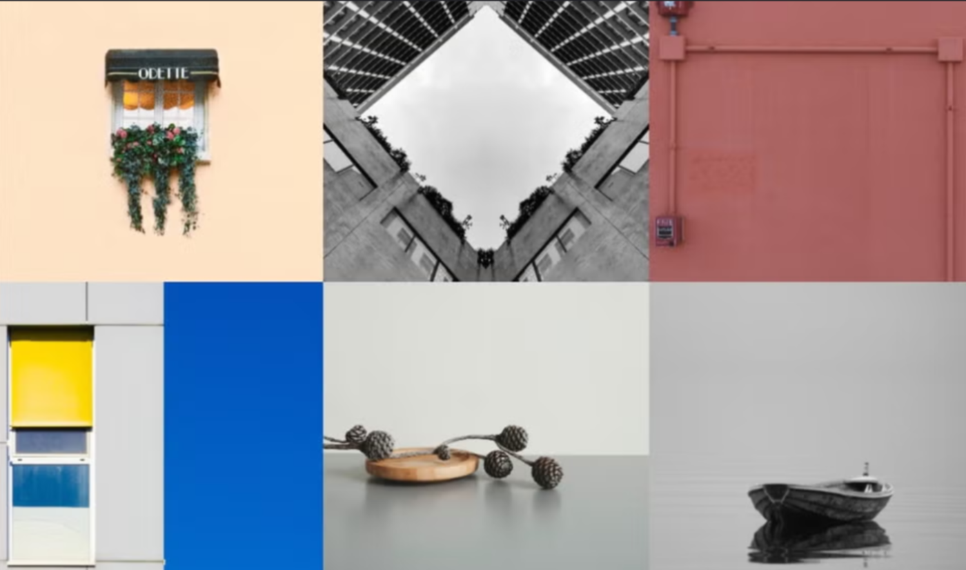 Interface of the Minimalist editing style