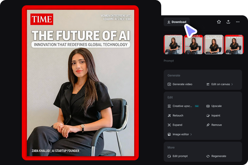 Refine and download your design