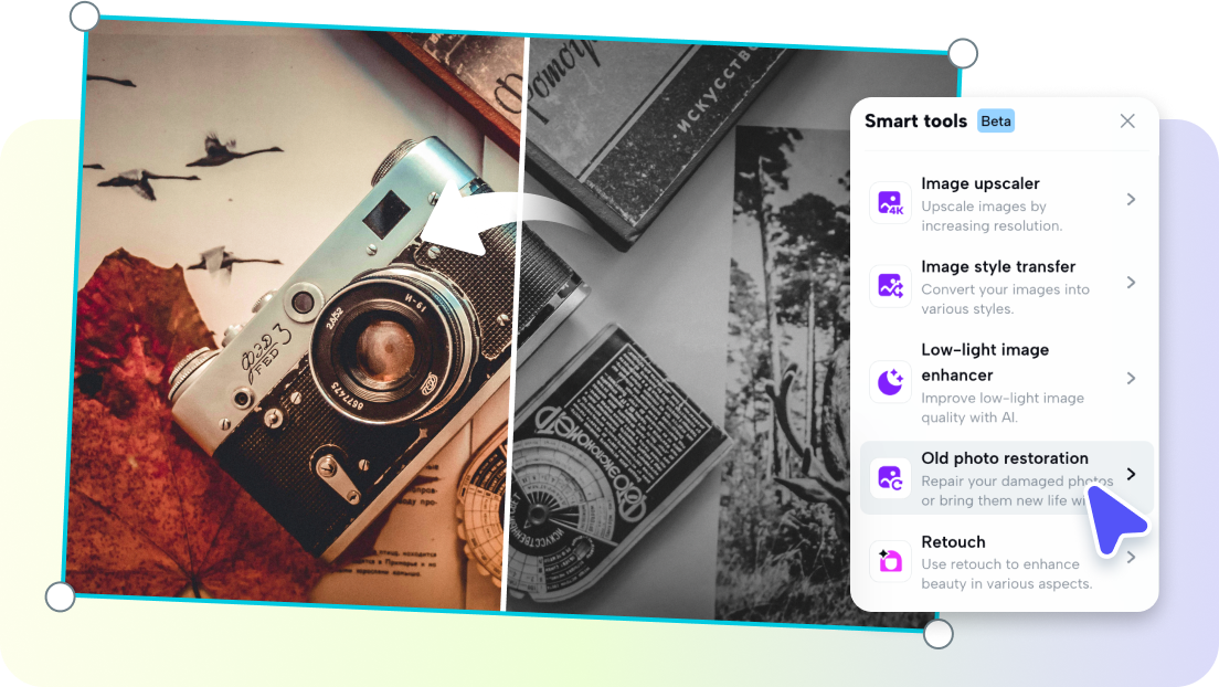 Pippit's Image Studio interface showcasing AI Background or Batch Edit feature