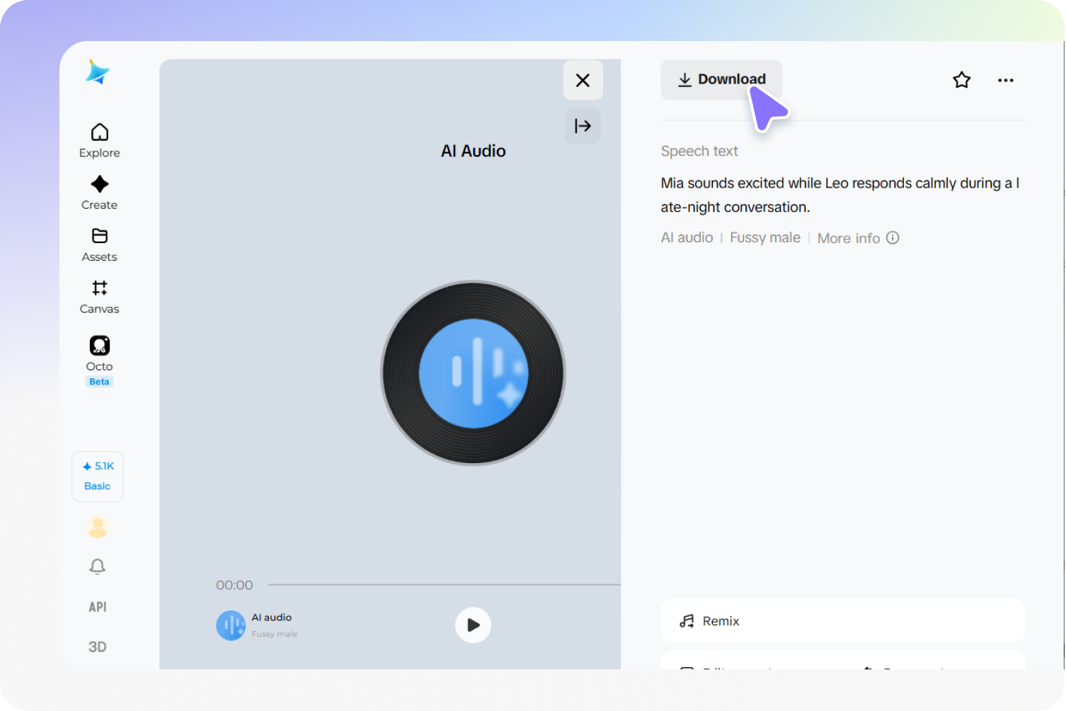 Review, refine, and download
