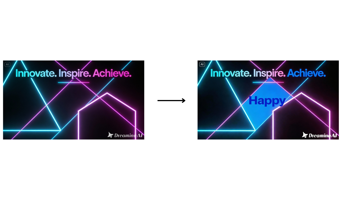 Interactive editing