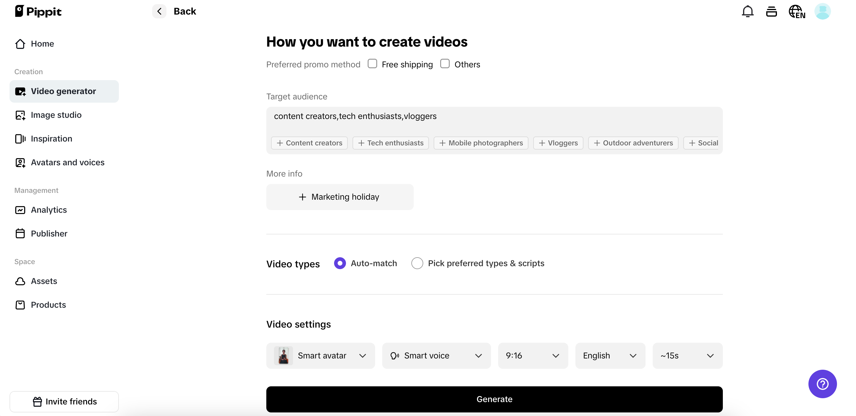 Customize your video setup