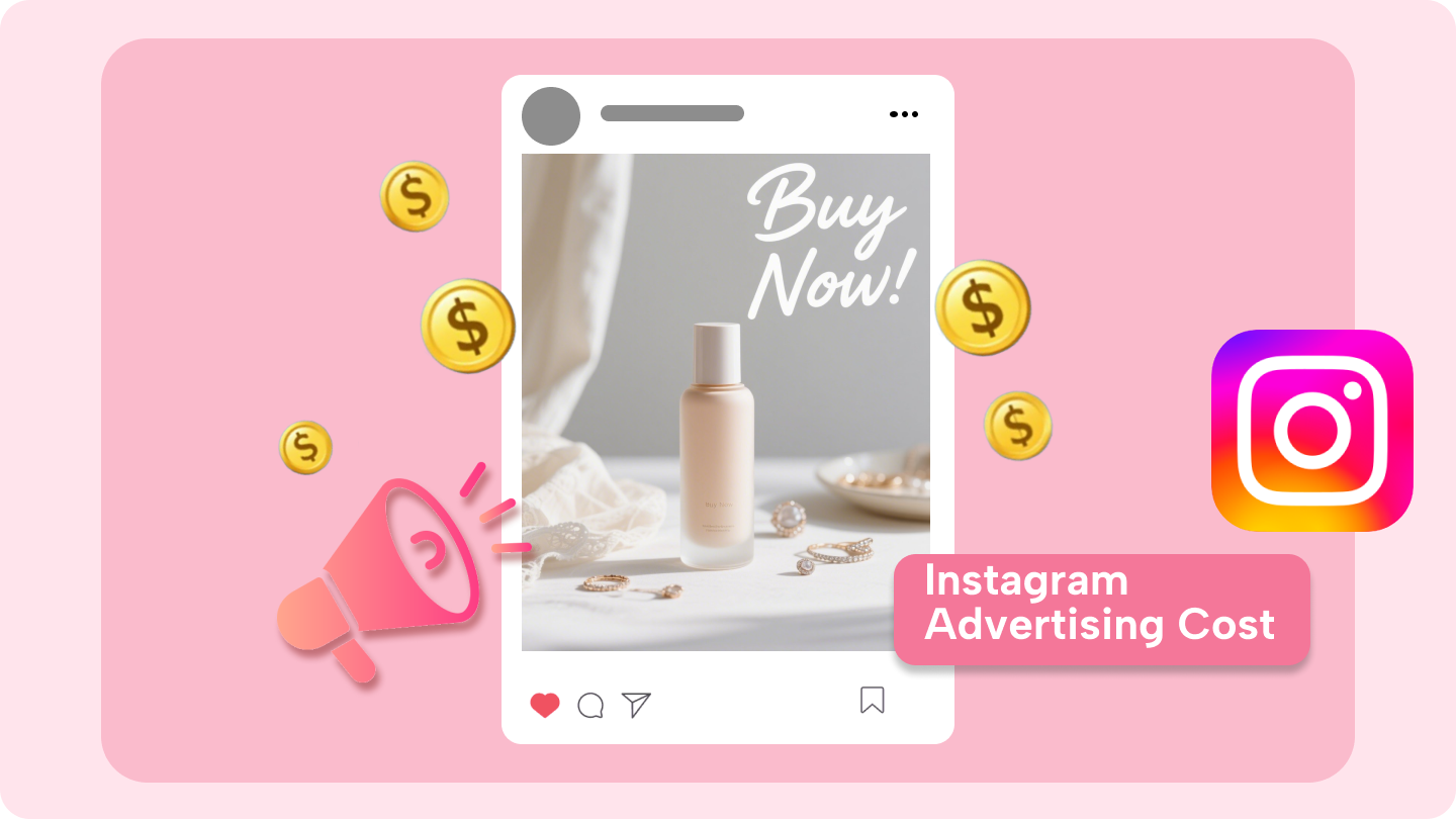 kos pengiklanan instagram