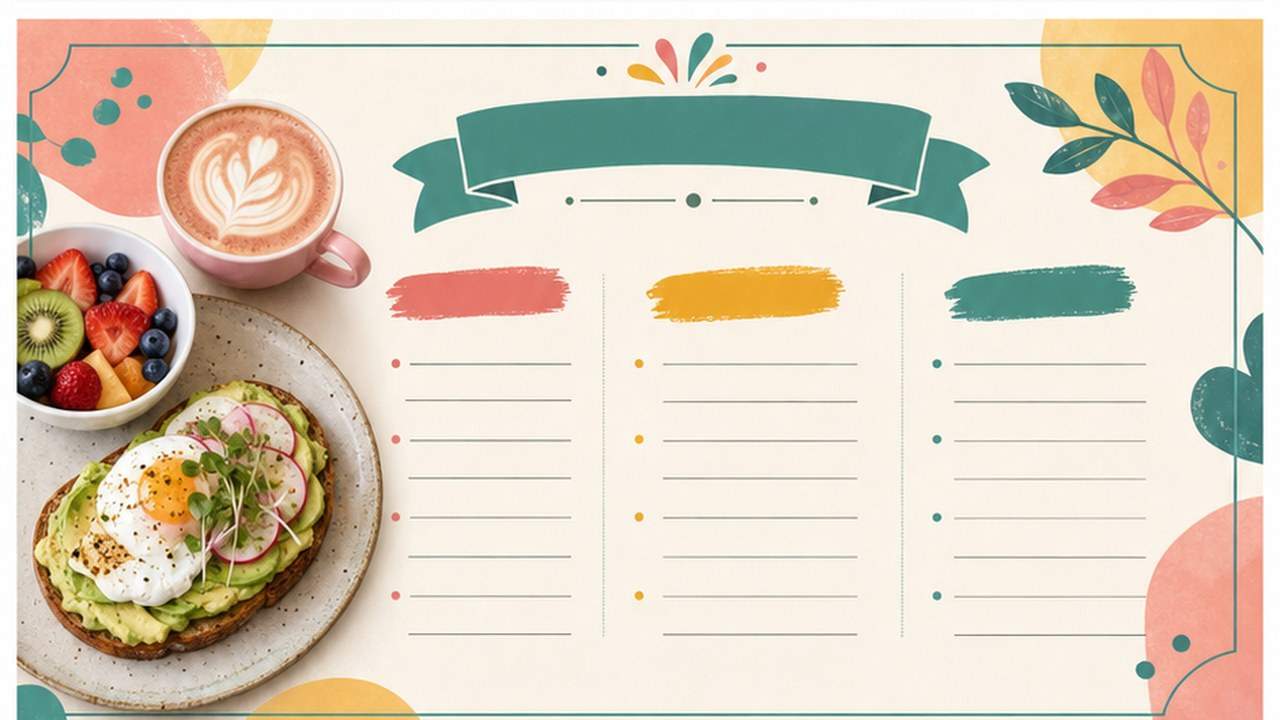 AI Free Menu Template Maker prompt result 2