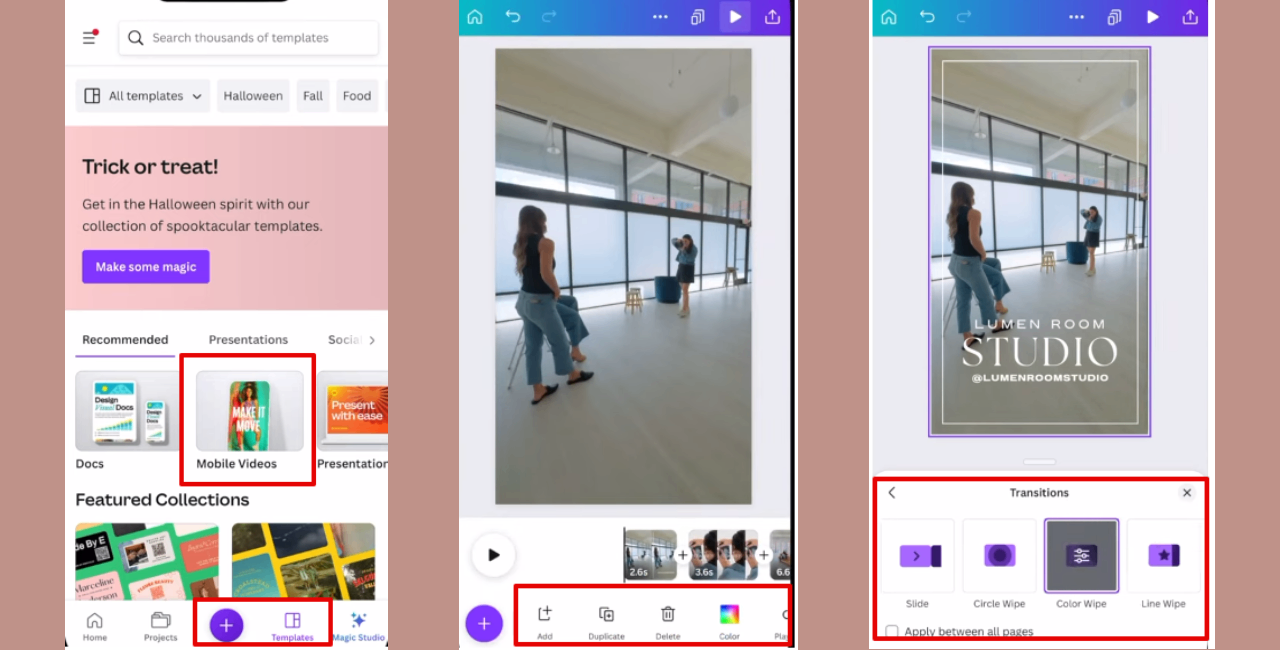 Canva video maker