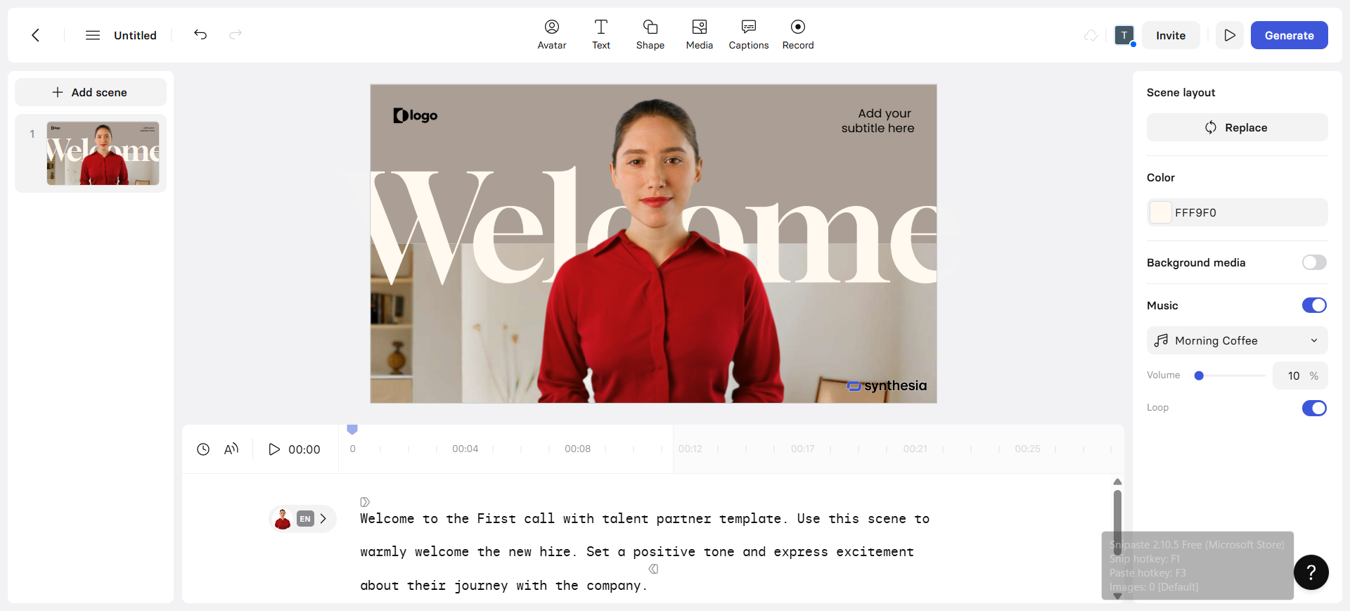 Lumen5文字轉視訊