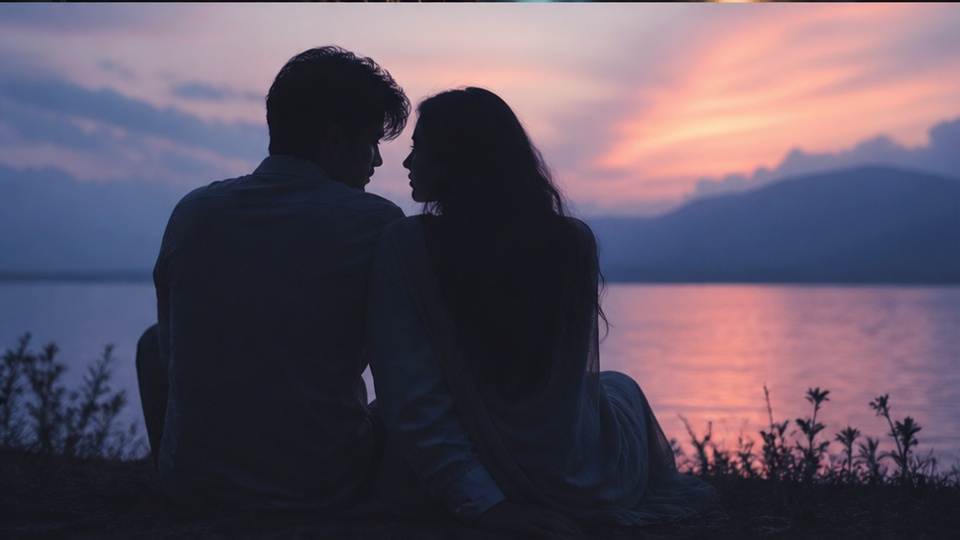 Tere Nam Pe CapCut Template — a lyrical final frame with expressive movement and bokeh
