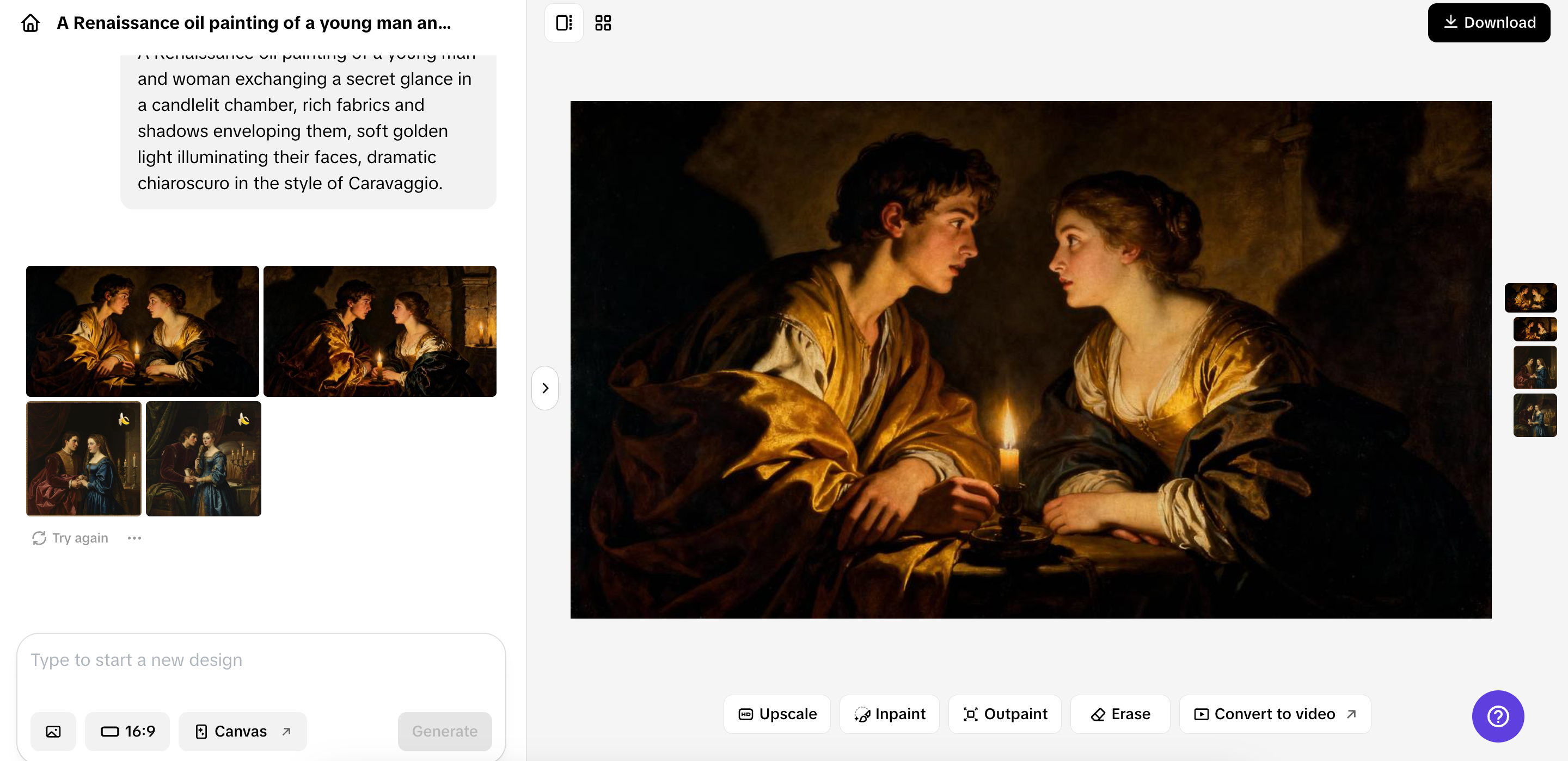 Exportando imagem do Pippit