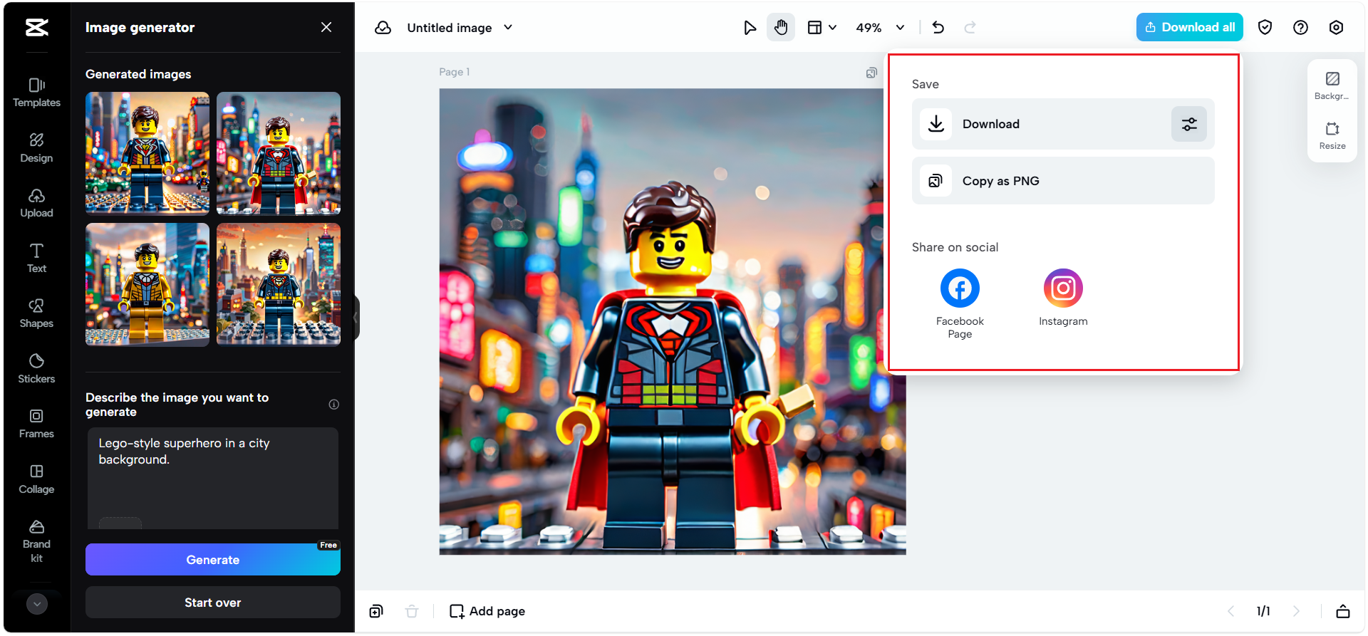 Herunterladen und teilen