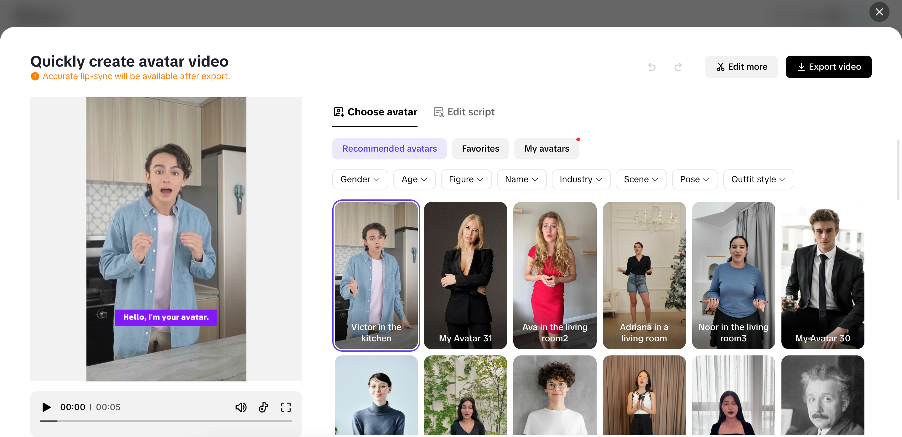 Crie avatares com tecnologia de IA