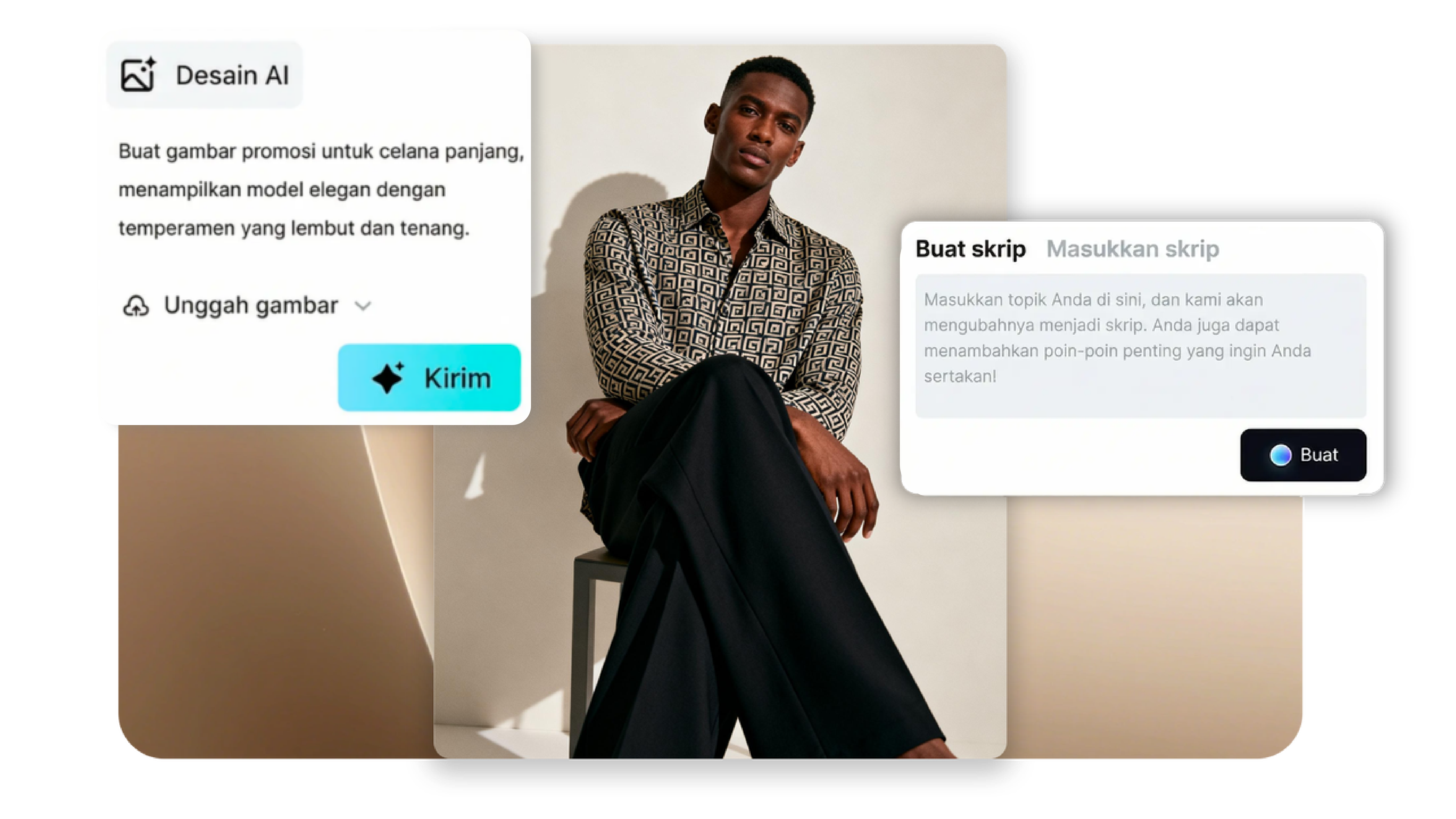 Alat Desain AI untuk Live Commerce Ramadan