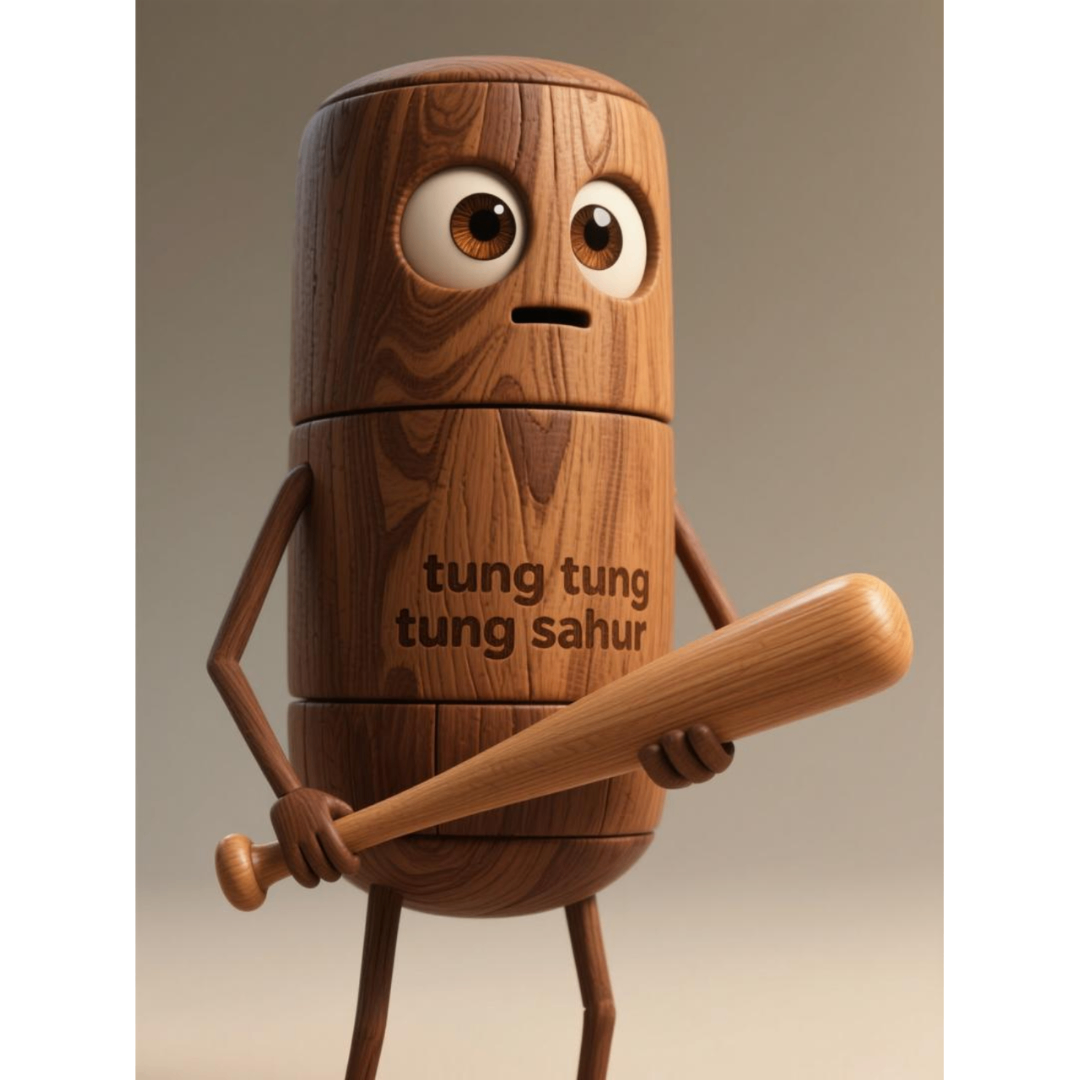 tung tung tung sahur model 3d