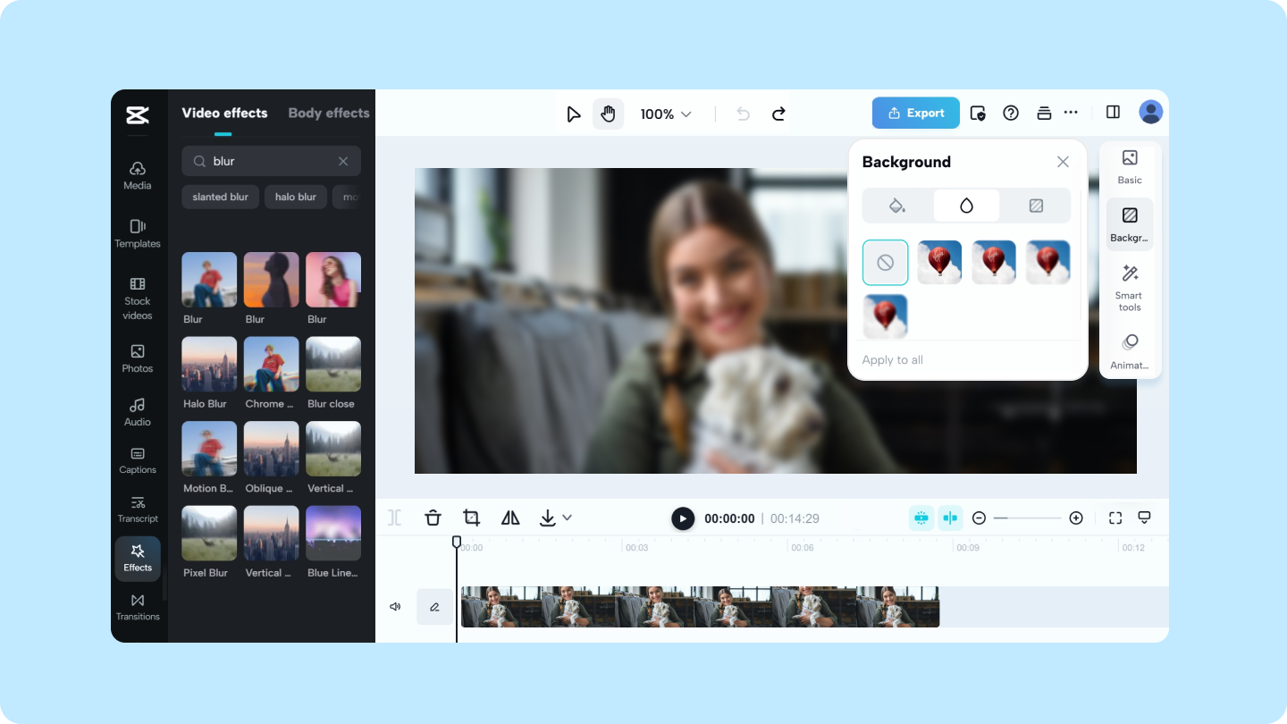 Bästa Blur Video Editor - De bästa verktygen för suddiga videor