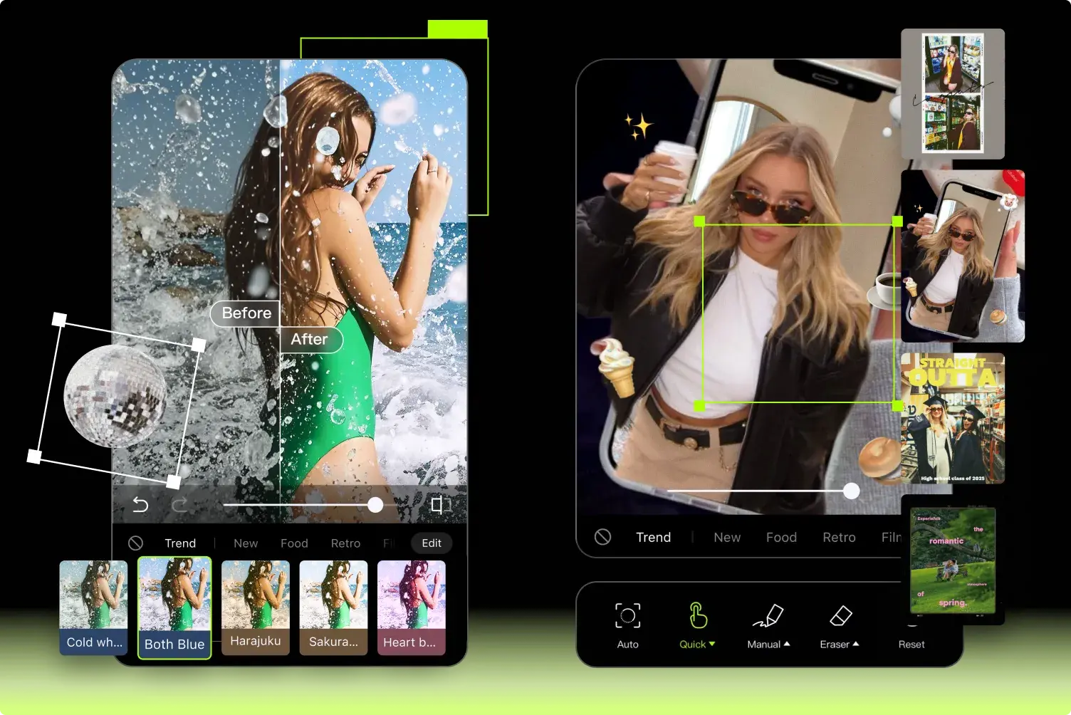 Step 3: Edit with AI or manual tools