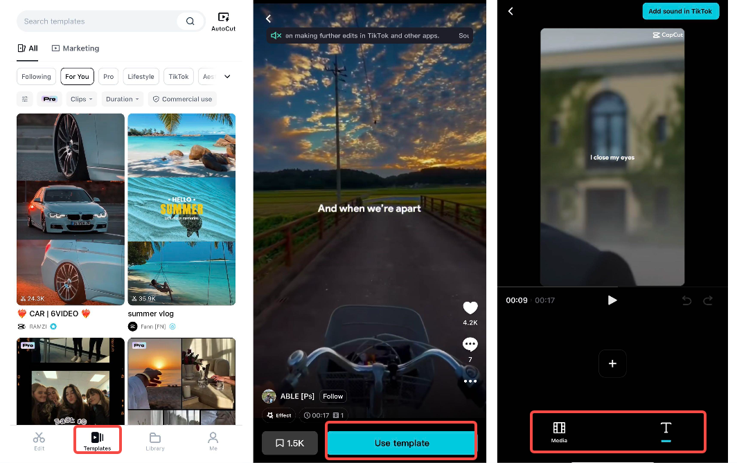 Craft your lyric videos with a lyric video template
