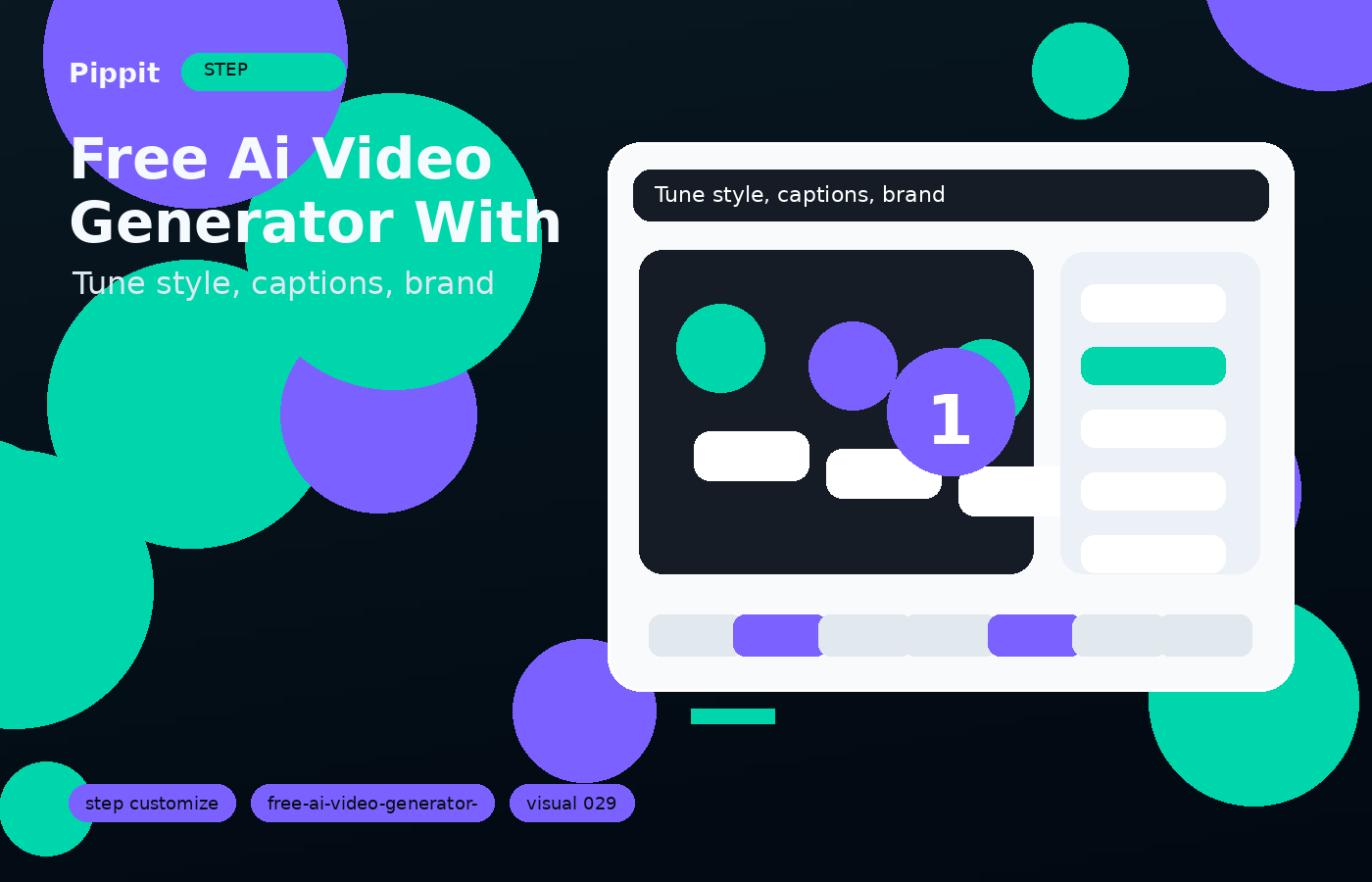 free ai video generator with no restrictions customization workflow in Pippit