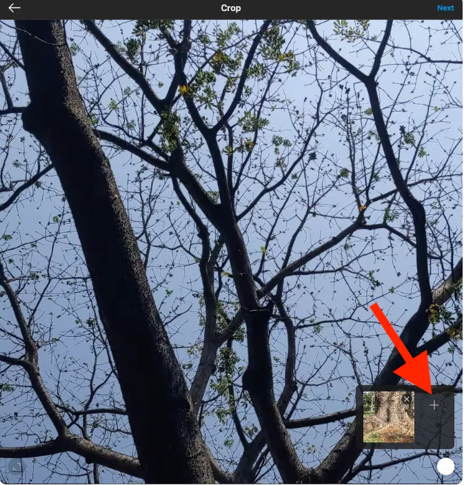 Adding and adjusting Instagram clips on PC