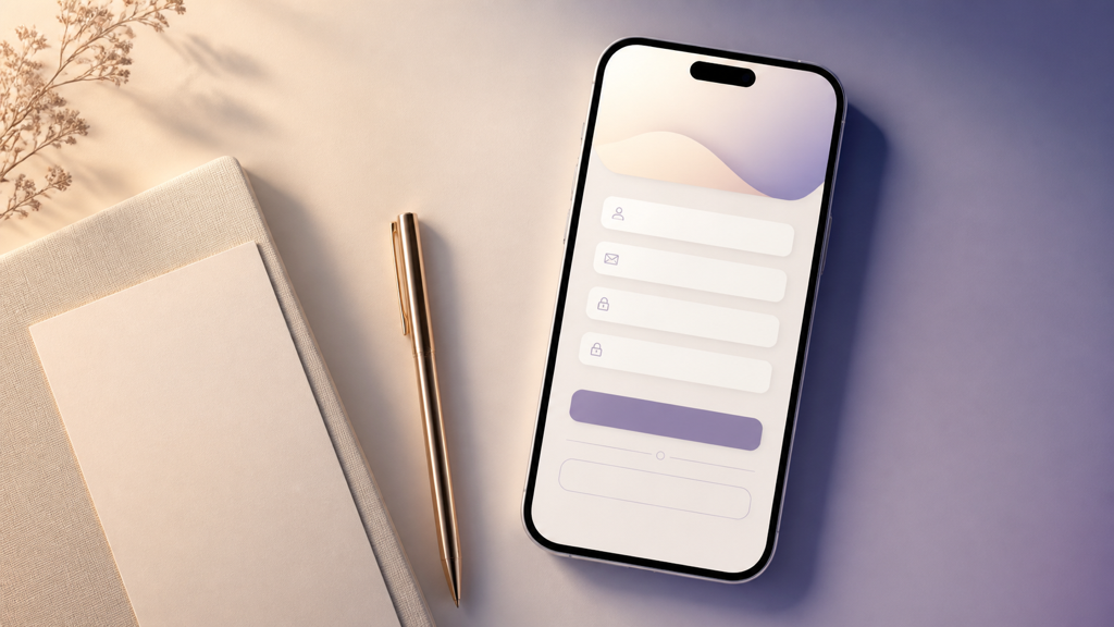Creative Form Design prompt 3 original 16:9 visual