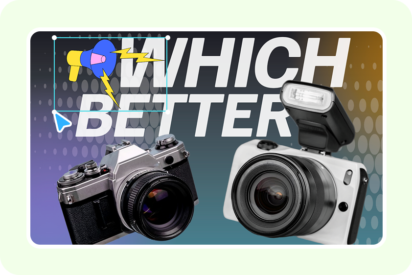 Serviços profissionais IA de design para promoção em CapCut