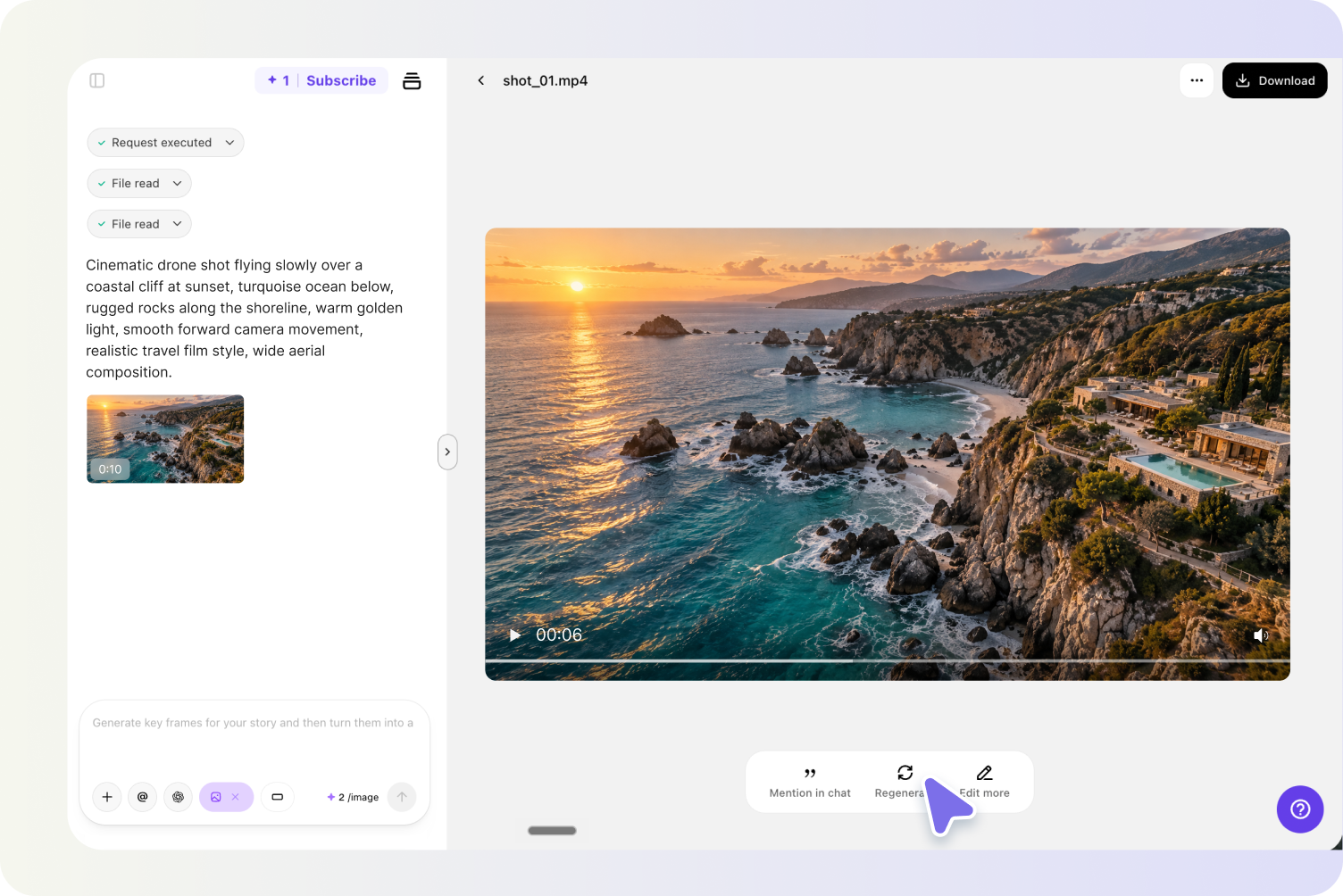 Step 2: Generate and review your video