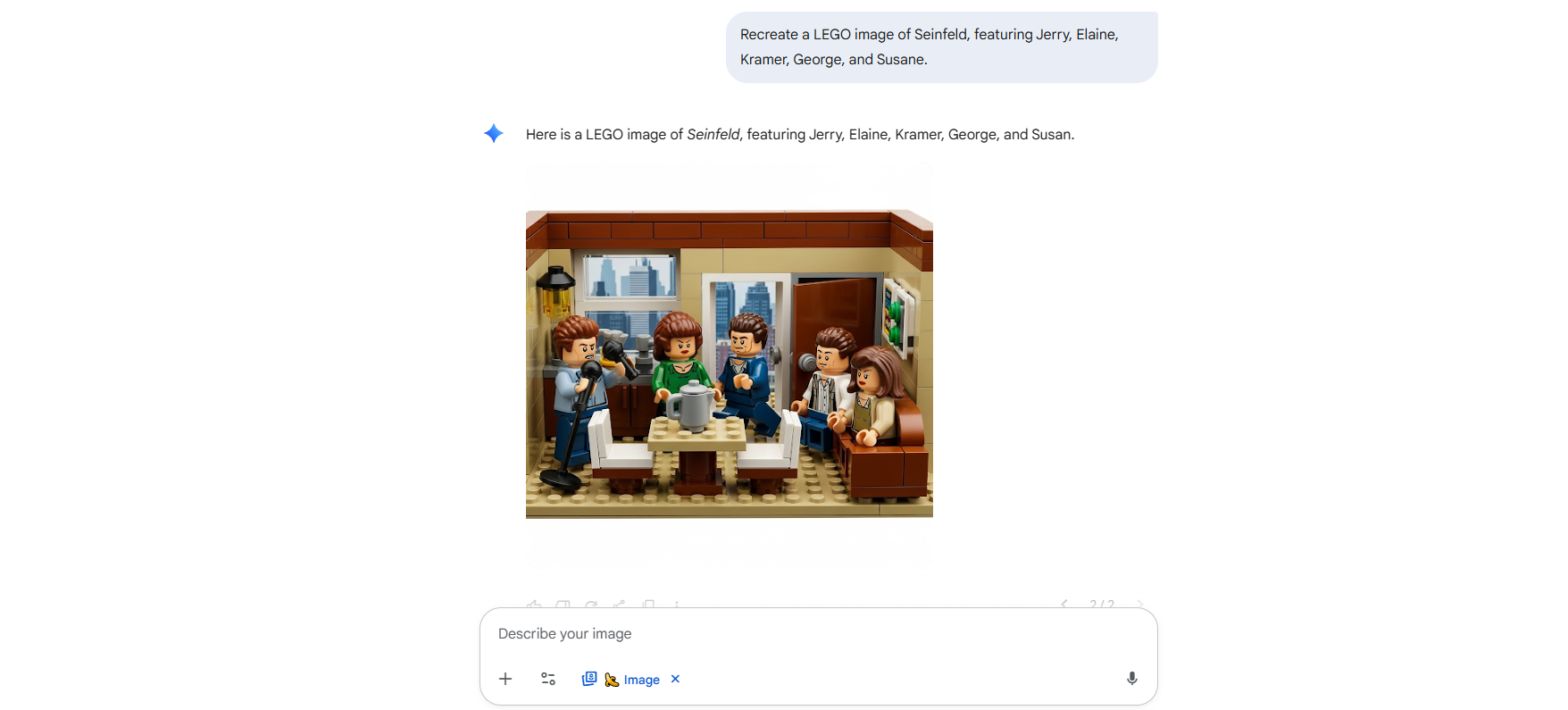 Generieren Sie das gewünschte Bild