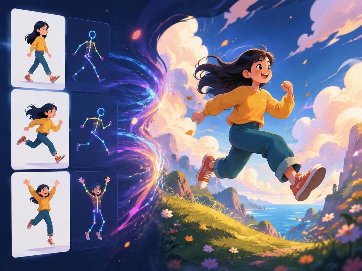 illustration motion transfer AI prompt cover 1 in 4:3