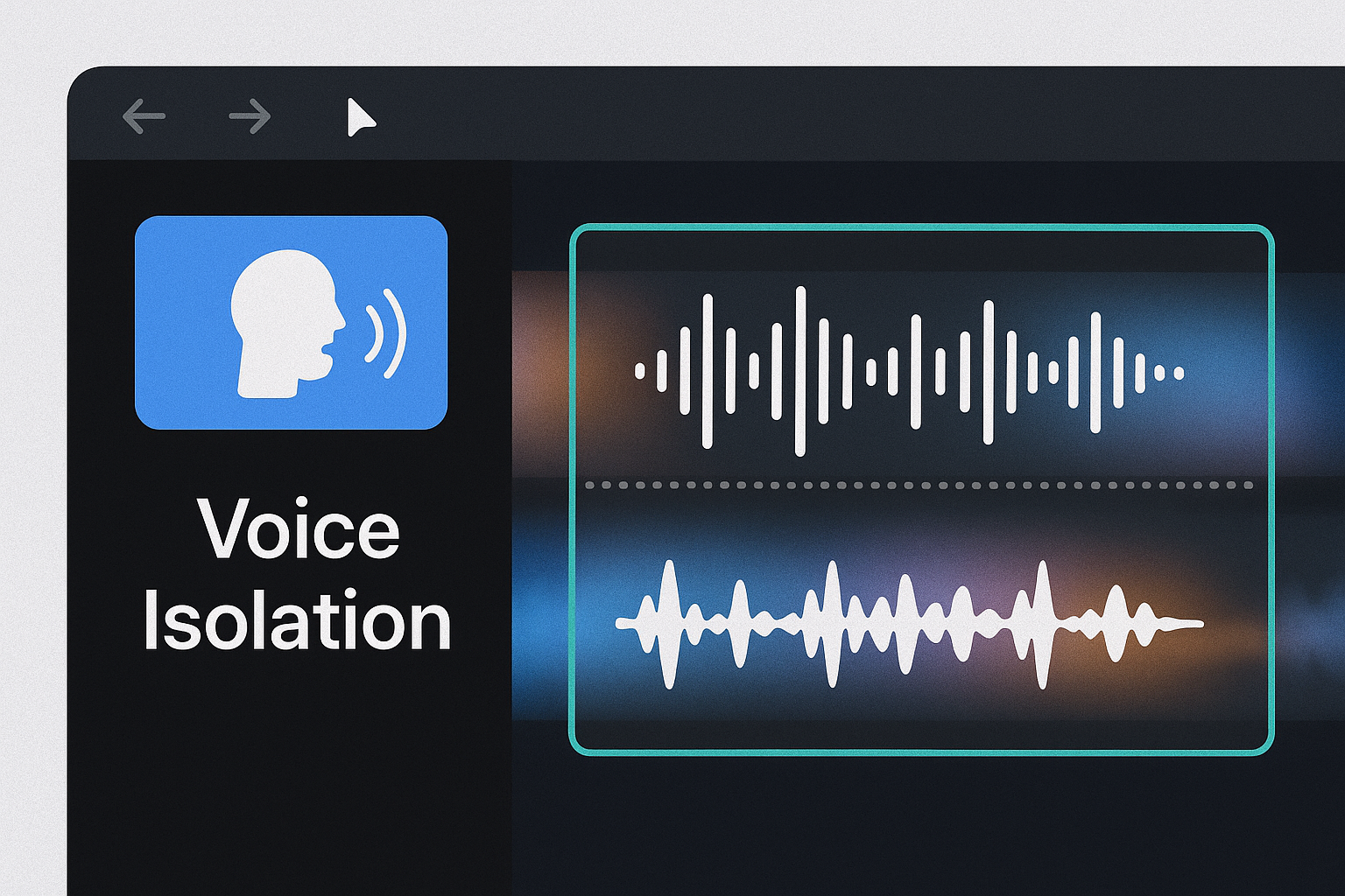 Voice isolator