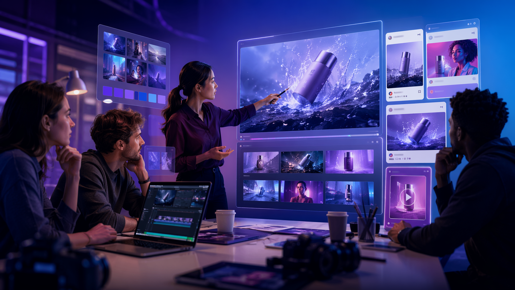 marketing video maker hero preview made with Dreamina