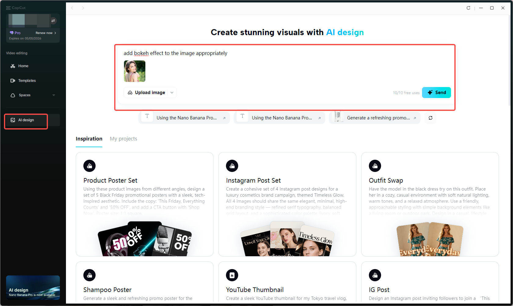 Import your pictures