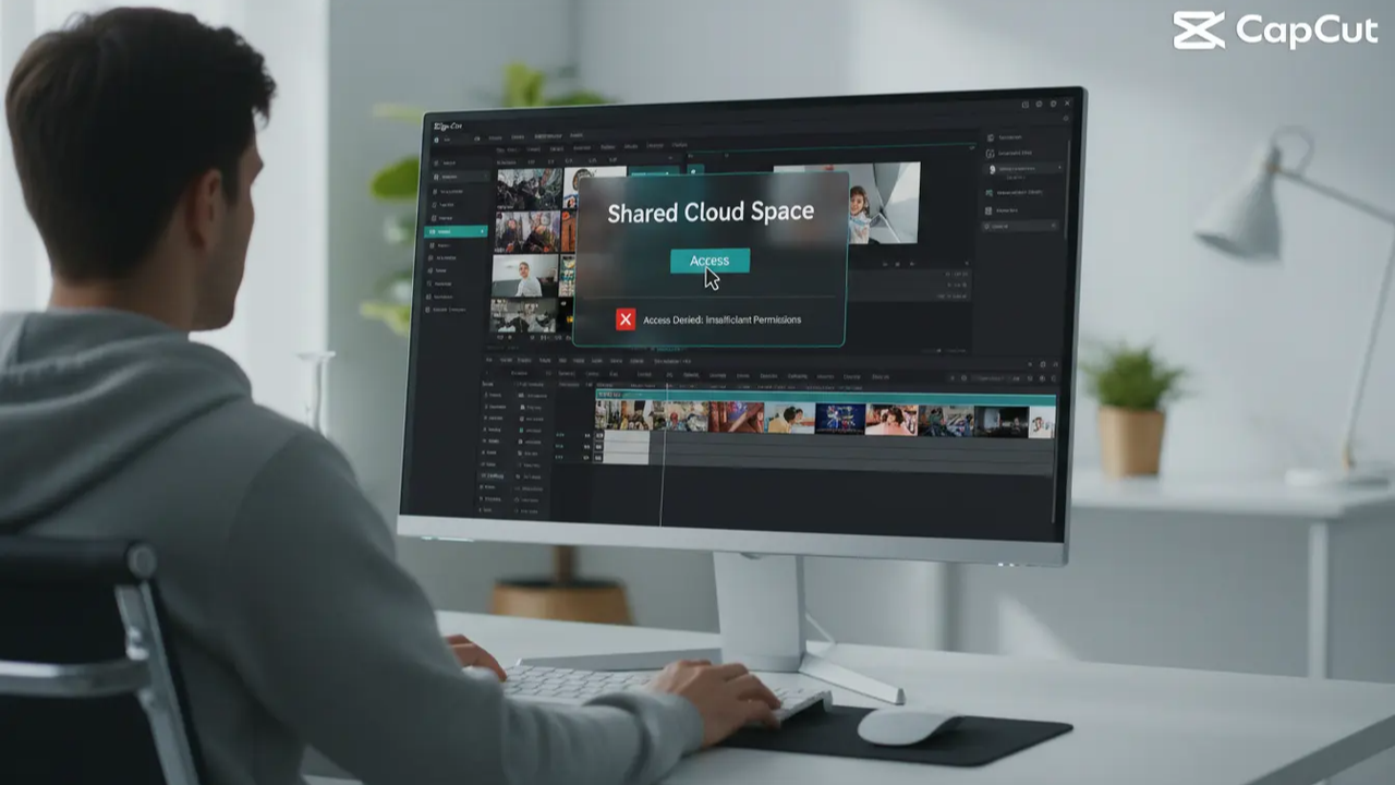cannot enter the shared cloud space