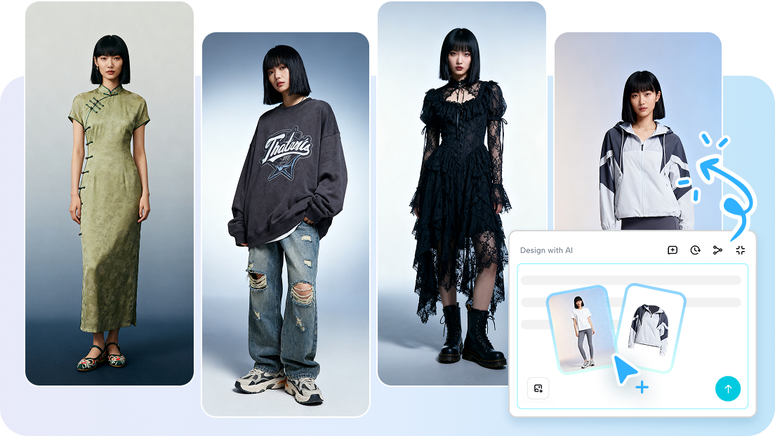 Gere IA resultados experimentais no design do CapCut IA