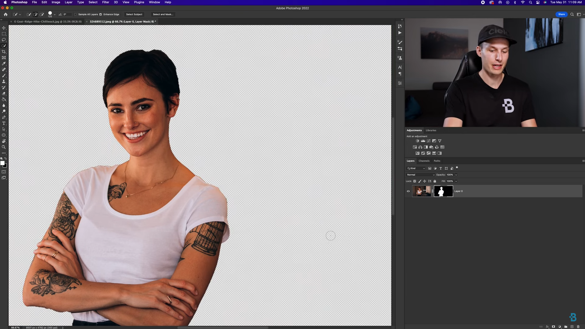 Create the cutout layer