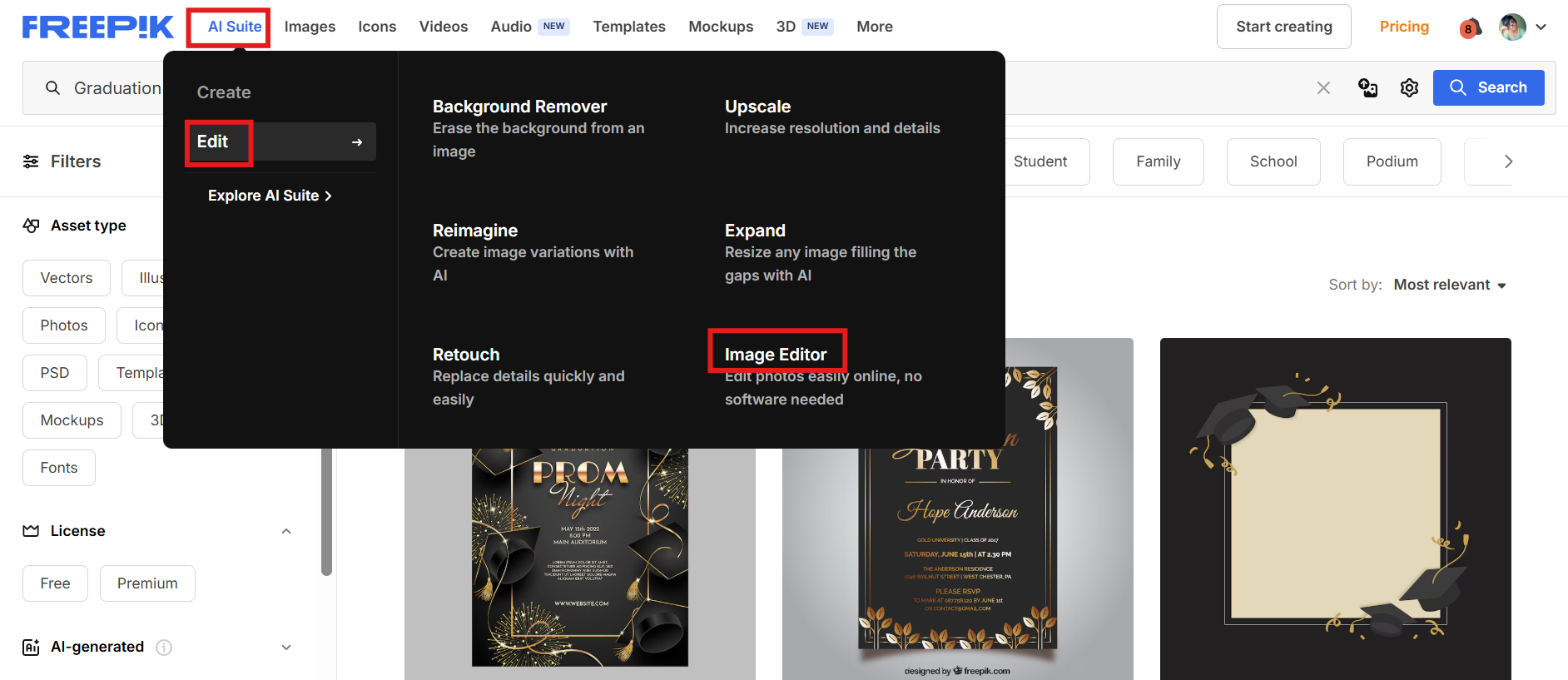 Deschide editorul de imagini