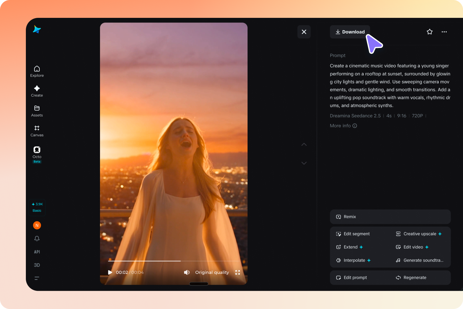 Langkah 3: Edit unduhan video Anda