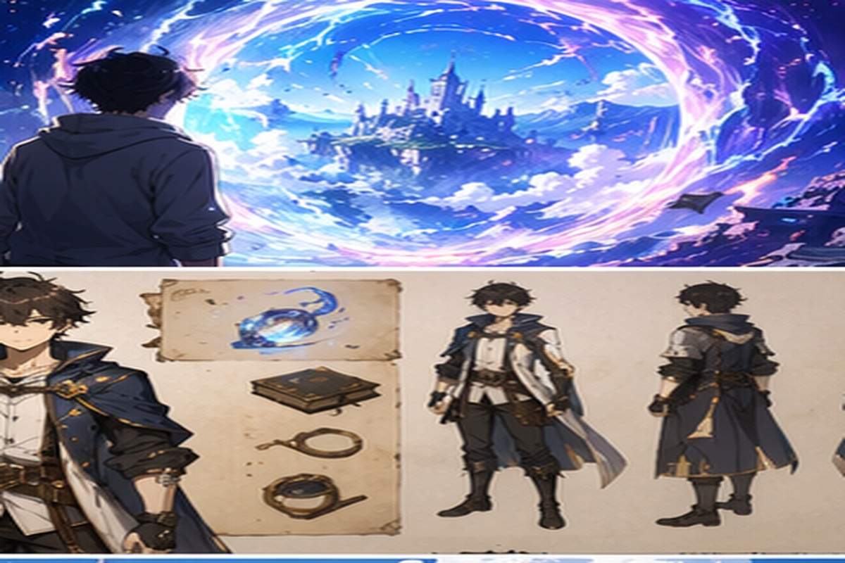 異世界ストーリージェネレーターのキャラクターシーン、テーマに関連するビジュアル