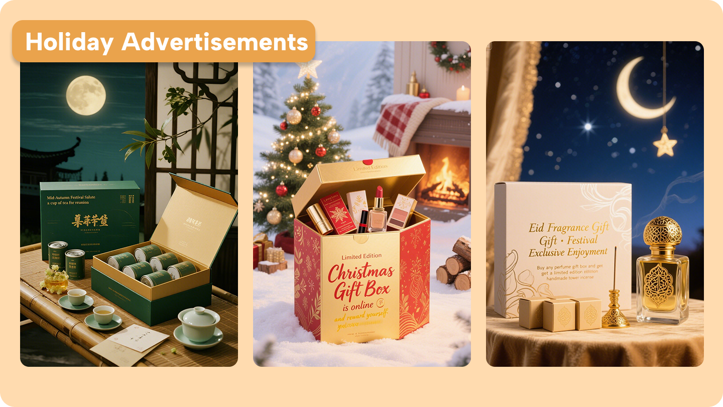 holiday advertisements