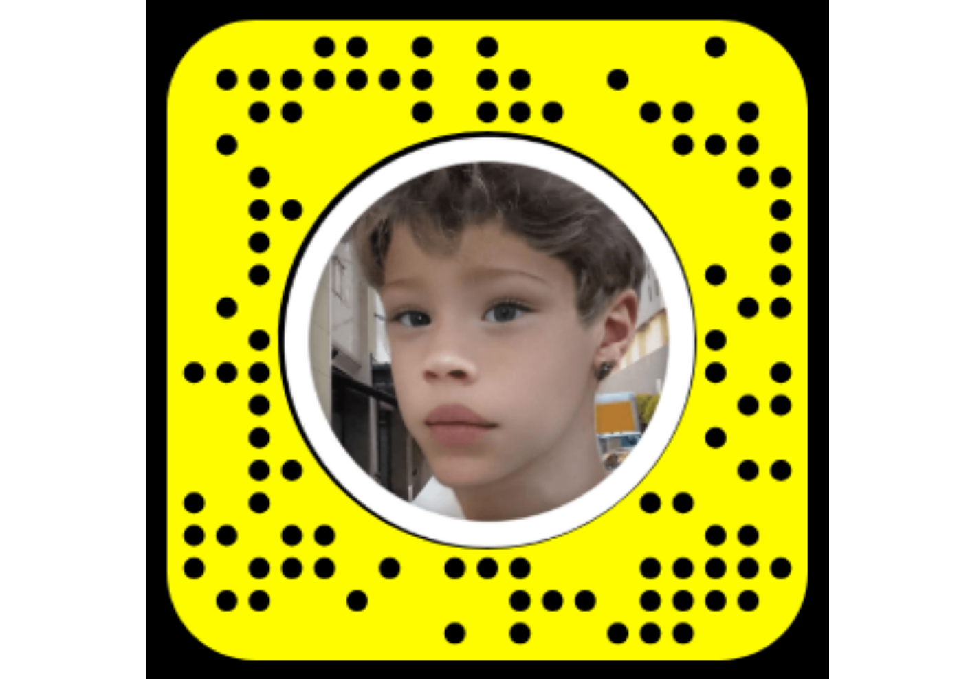 A Snapchat filter with funny kid voice