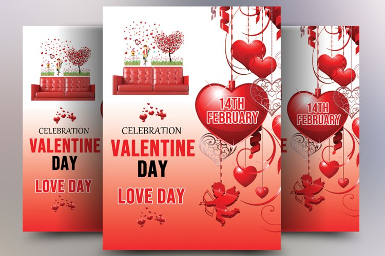 Creative Valentine's Day poster