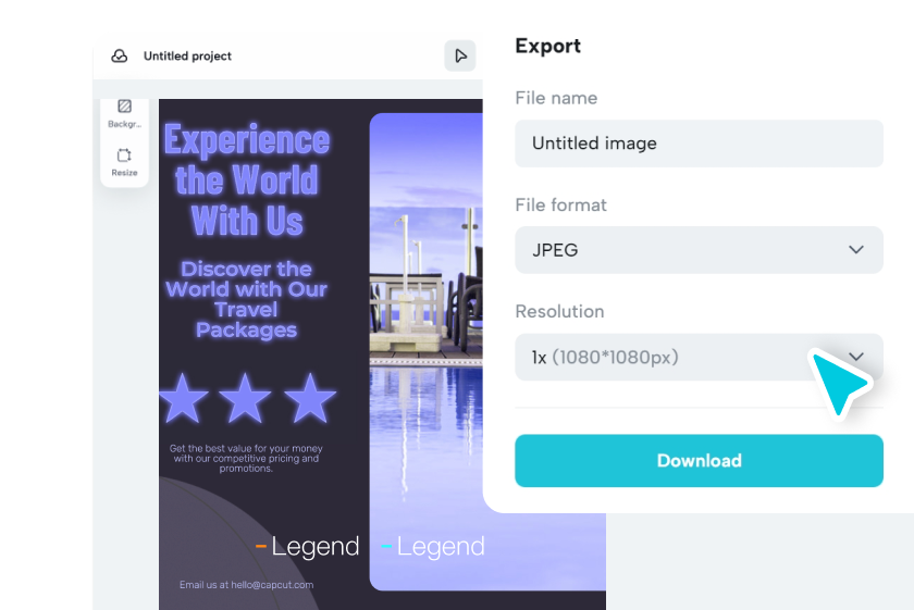 Preview and share