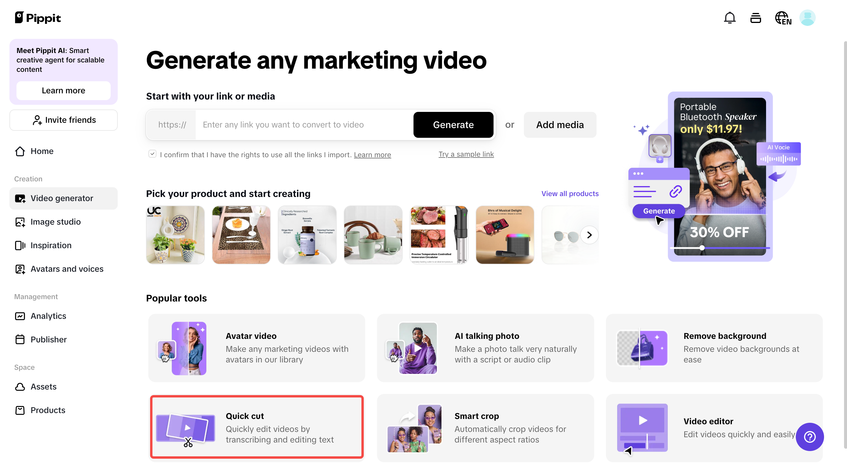 Upload your YouTube video