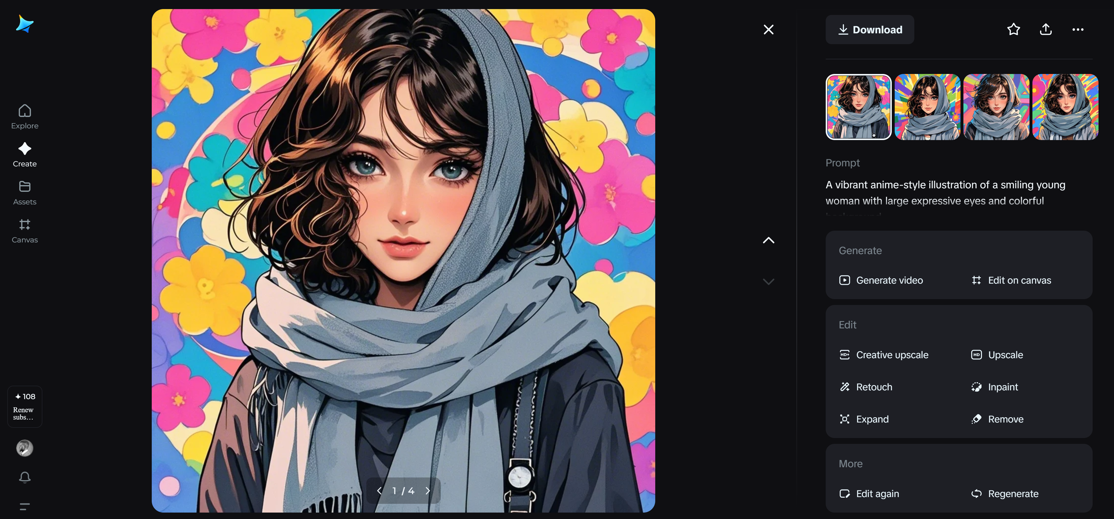 Portreyi animeye dönüştürme