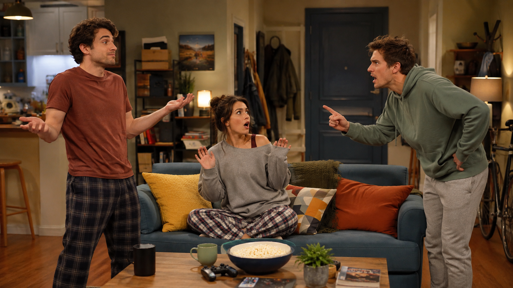 apartment sitcom comedy video feature — Refine and prepare the final output