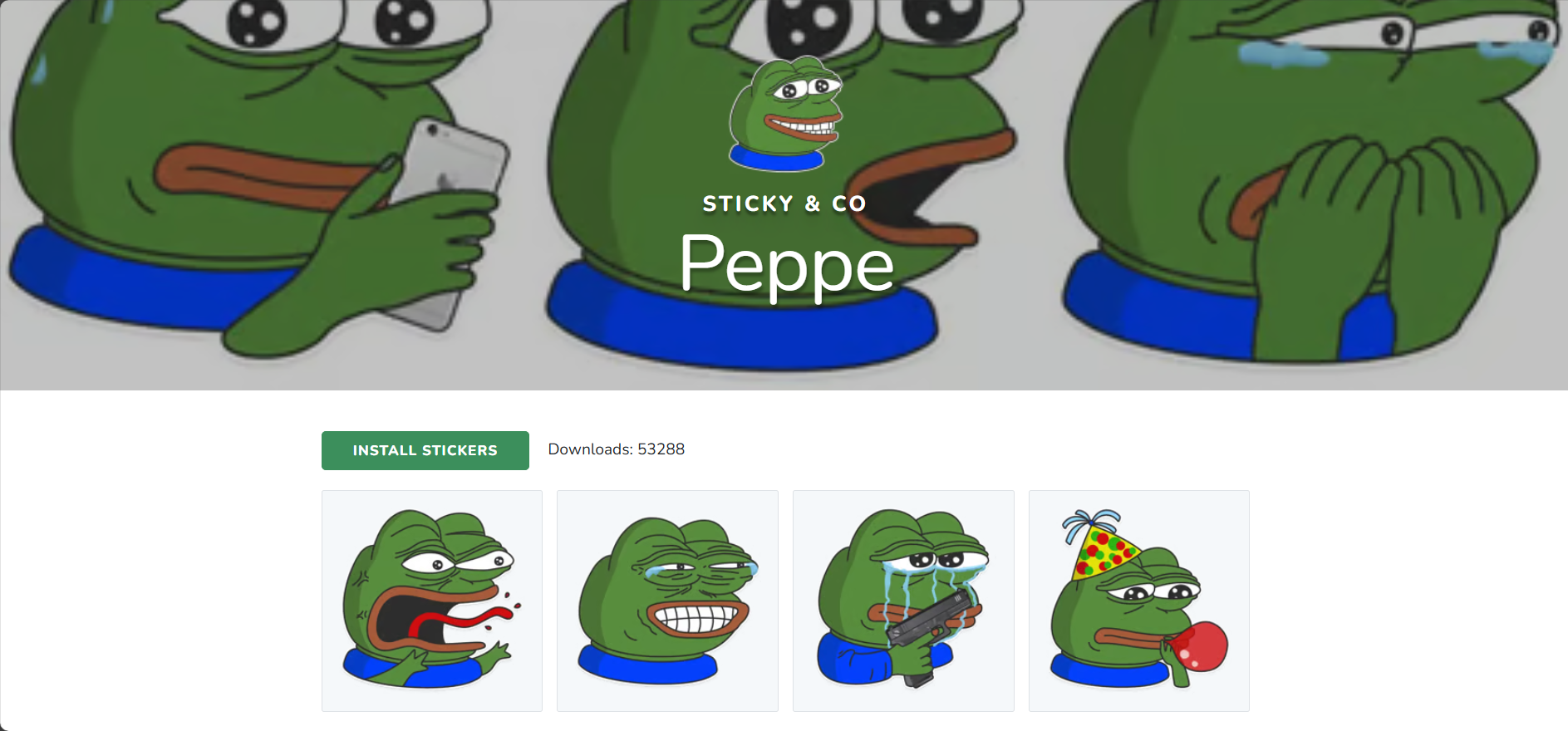 autocolant pentru WhatsApp amuzant